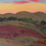 1-sunset-looking-south-east-41x51cm