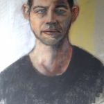 Stephen- pastel and Charcoal